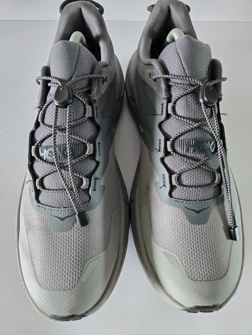 Hoka One One Transport Shoes Mens Size 11D Gray Vibram Sneaker